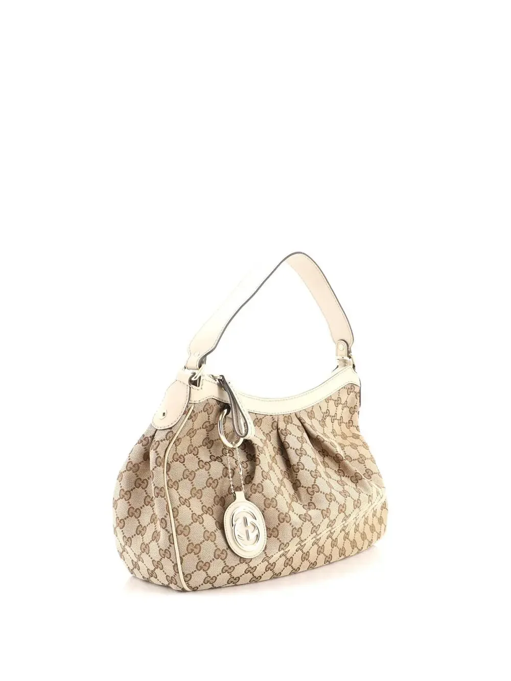 Gucci Sukey Hobo Gg Canvas With Leather #323263G83B
